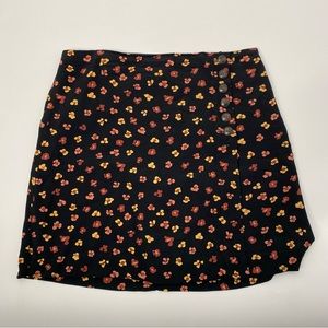 Madewell Floral Mini Skirt